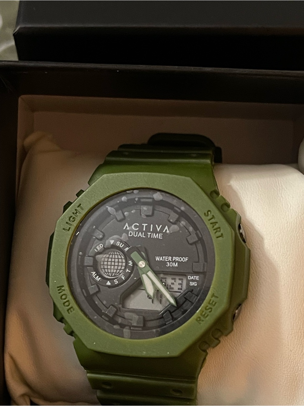 Ativa Green Dual-Time Men's Sport Watch